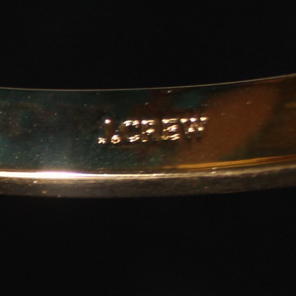 J. Crew MINI GUMDROP STONE HINGE BRACELET - Picture 4 of 8